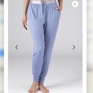 SHEEX Women’s Modern Jogger Light Blue Performance Sleepwear Small